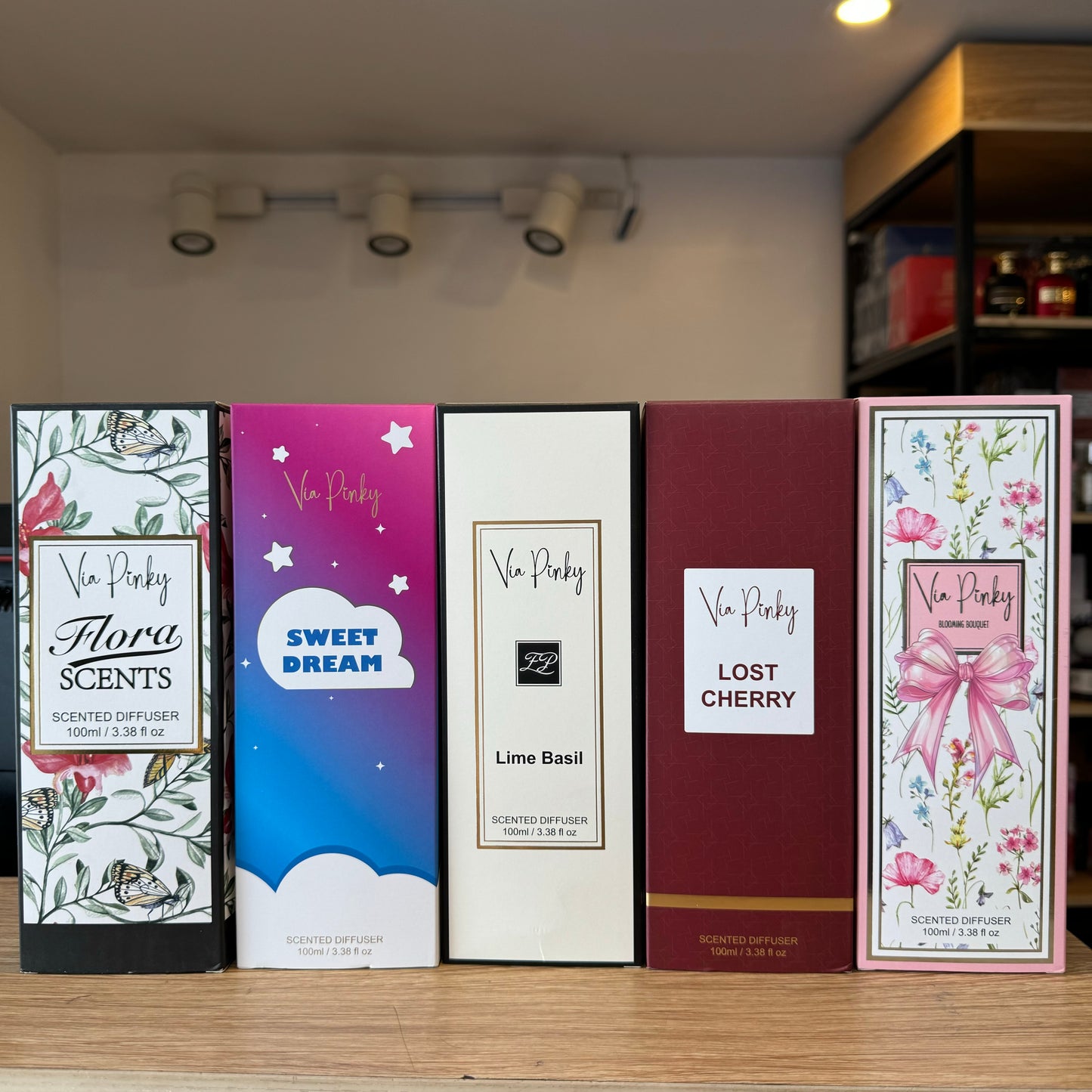 VIA PINKY DIFFUSER 100ml