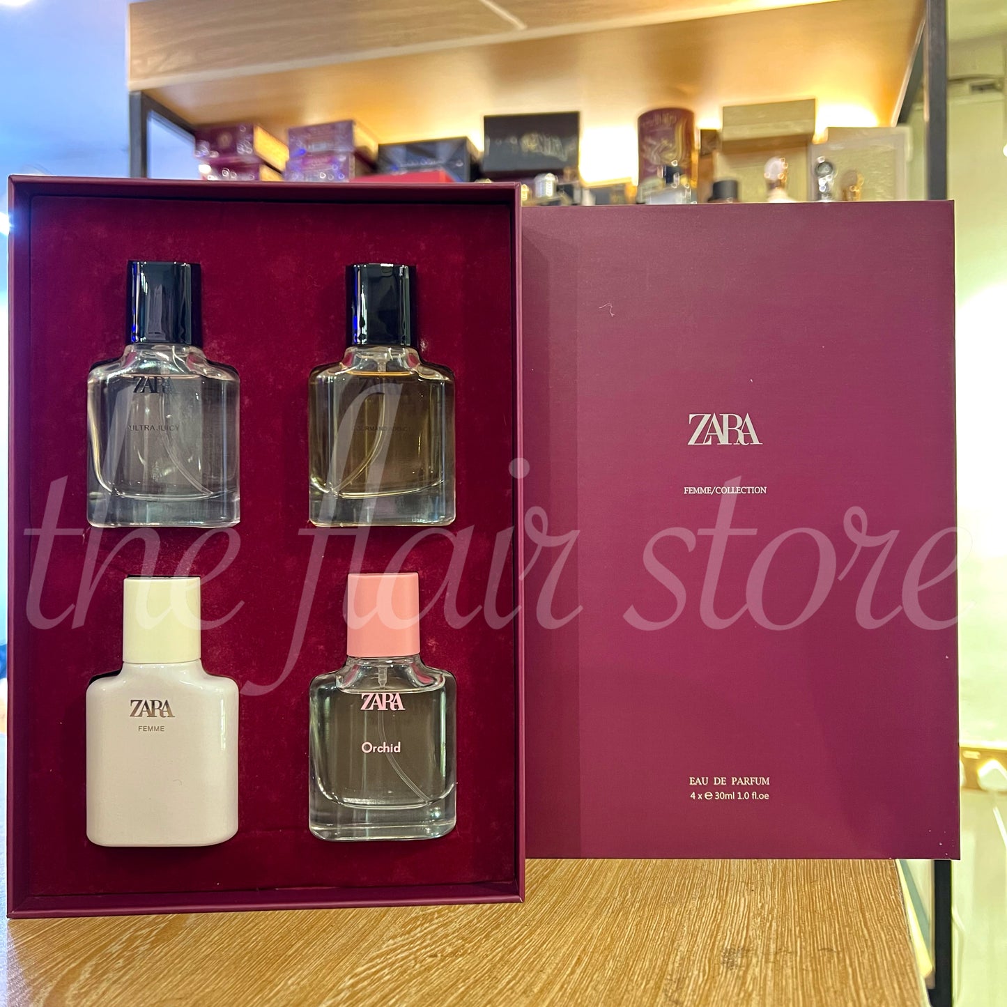 ZARA FEMININE MINIATURE SET (30ml x4)