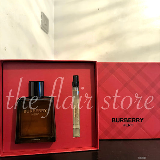 BURBERRY HERO 2IN1 EDP GIFT SET FOR MEN