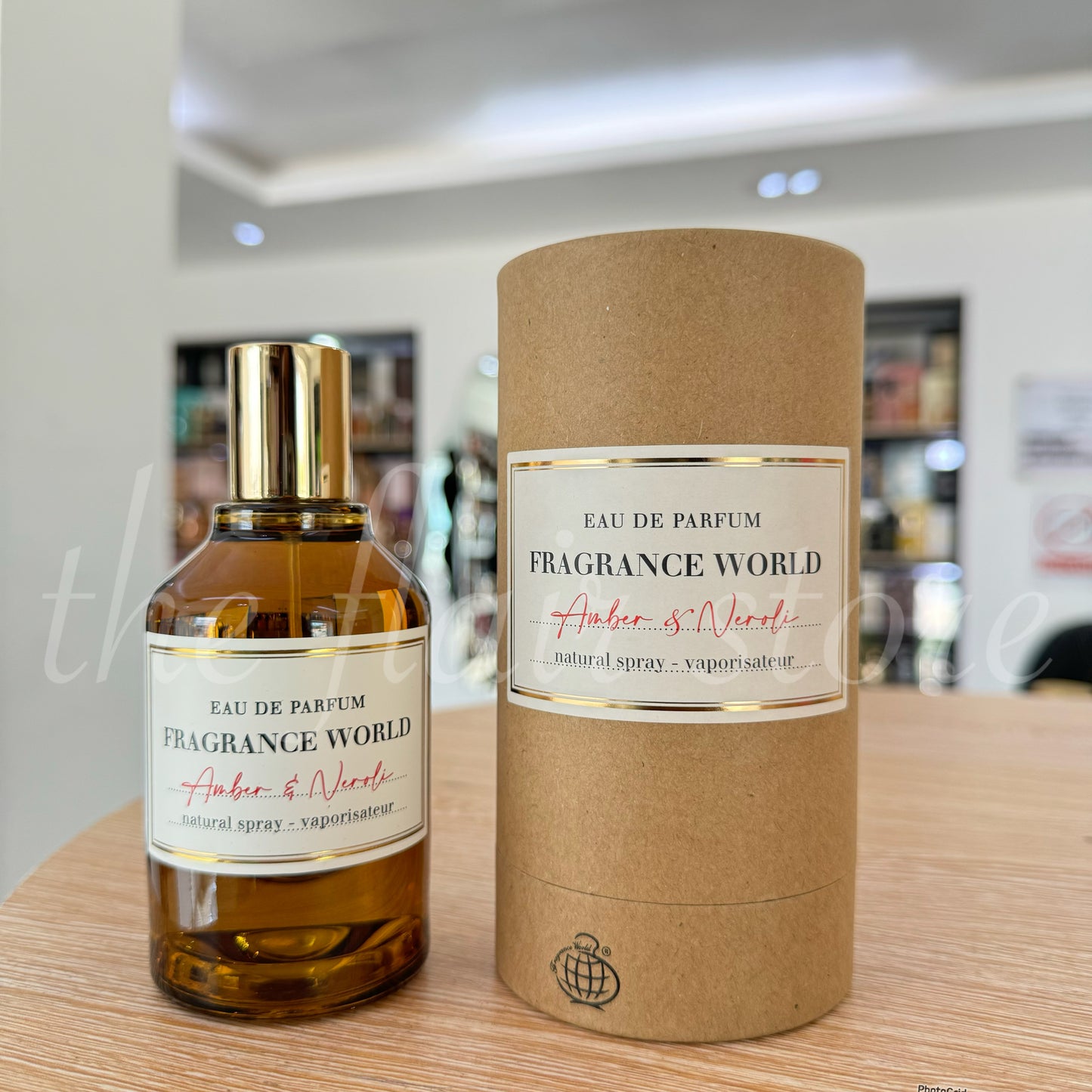 AMBER & NEROLI FRAGRANCE WORLD 80ml EDP