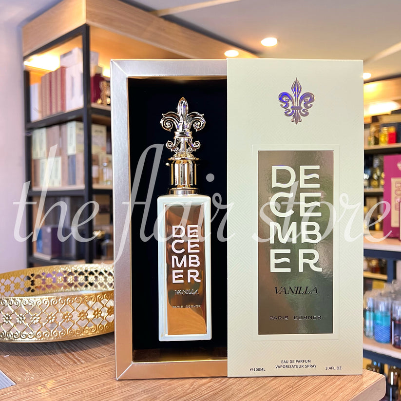 DECEMBER VANILLA 100ml EDP – THE FLAIR STORE