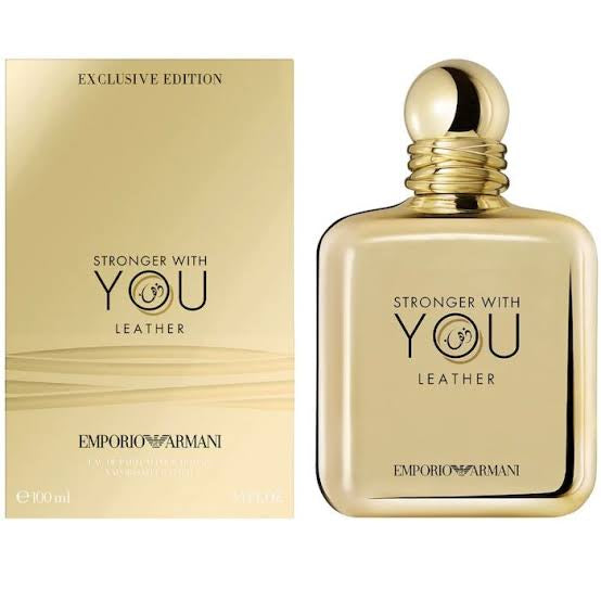 EMPORIO  ARMANI STRONGER WITH YOU LEATHER 100ml EDP