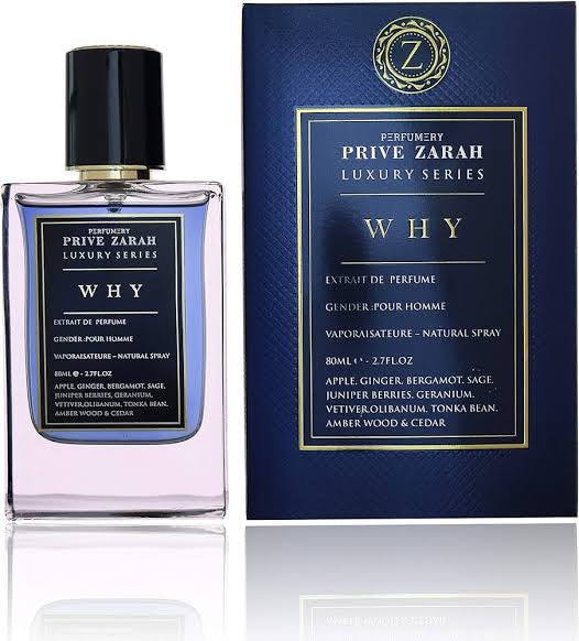 PRIVE ZARAH WHY 80ml Extrait De Parfum