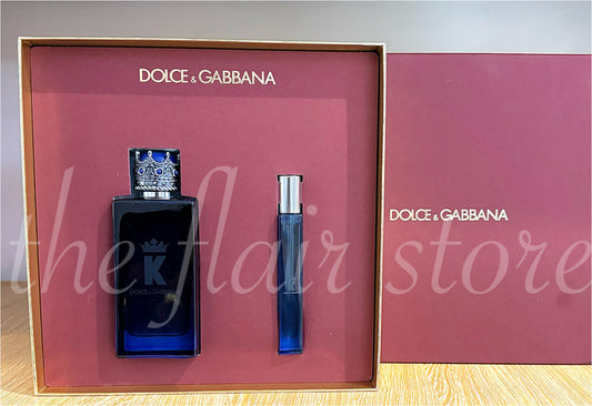 DOLCE&GABBANA K INTENSE EDP GIFT SET FOR MEN