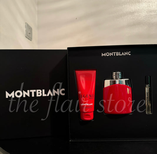 MONTBLANC LEGEND RED GIFT SET