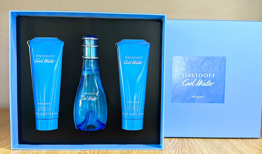 DAVIDOFF COOL WATER GIFT SET FOR WOMEN