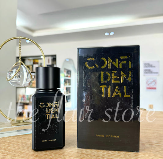 CONFIDENTIAL BY PARIS CORNER 100ml EDP