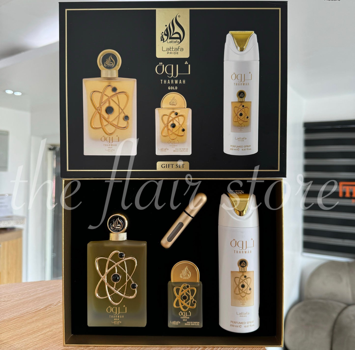 LATTAFA THARWAH GOLD GIFT SET
