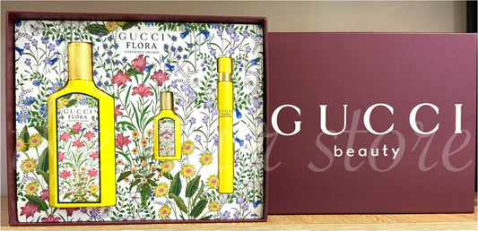 GUCCI FLORA EDP GIFT SET FOR WOMEN