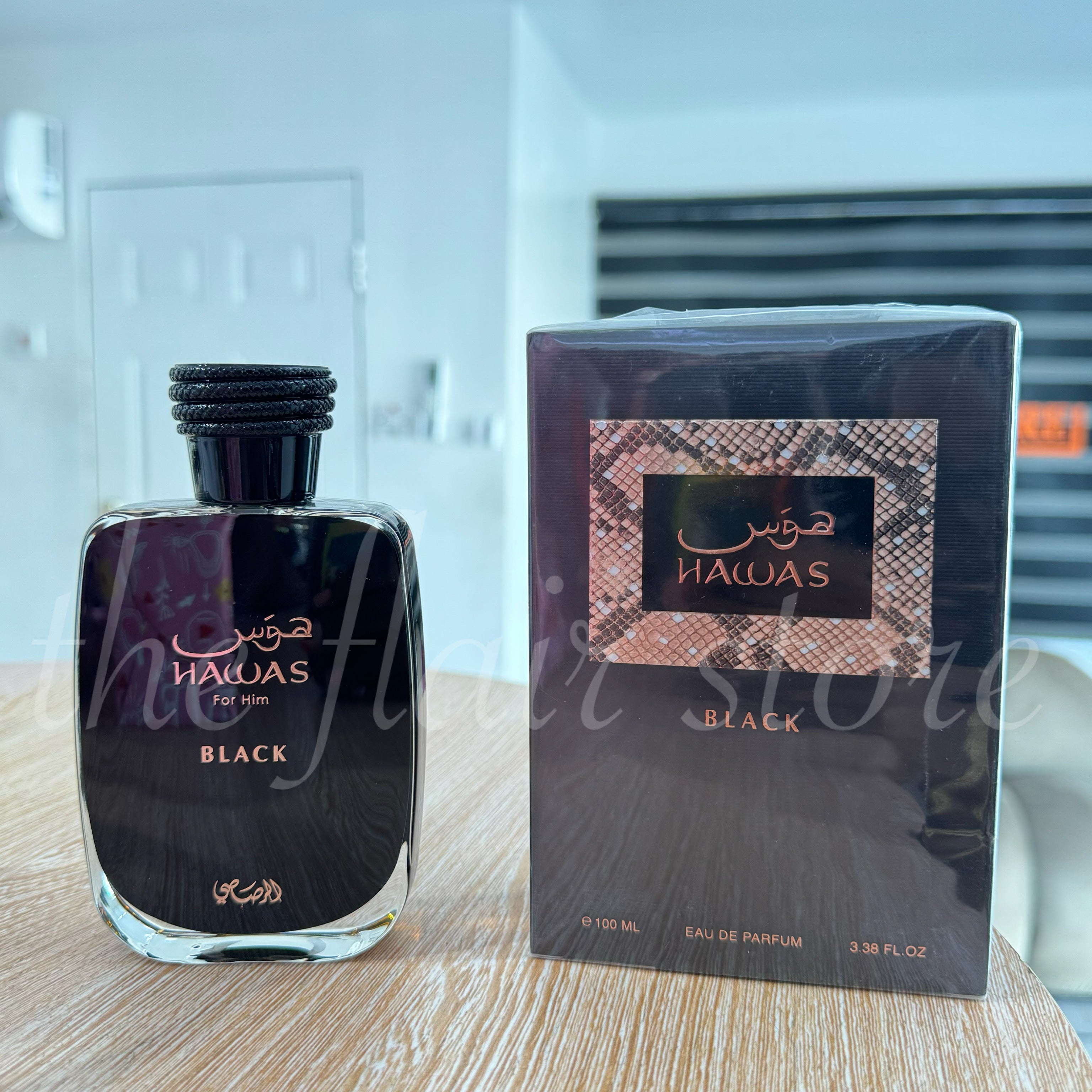 HAWAS FOR HIM BLACK 100ml EDP – THE FLAIR STORE