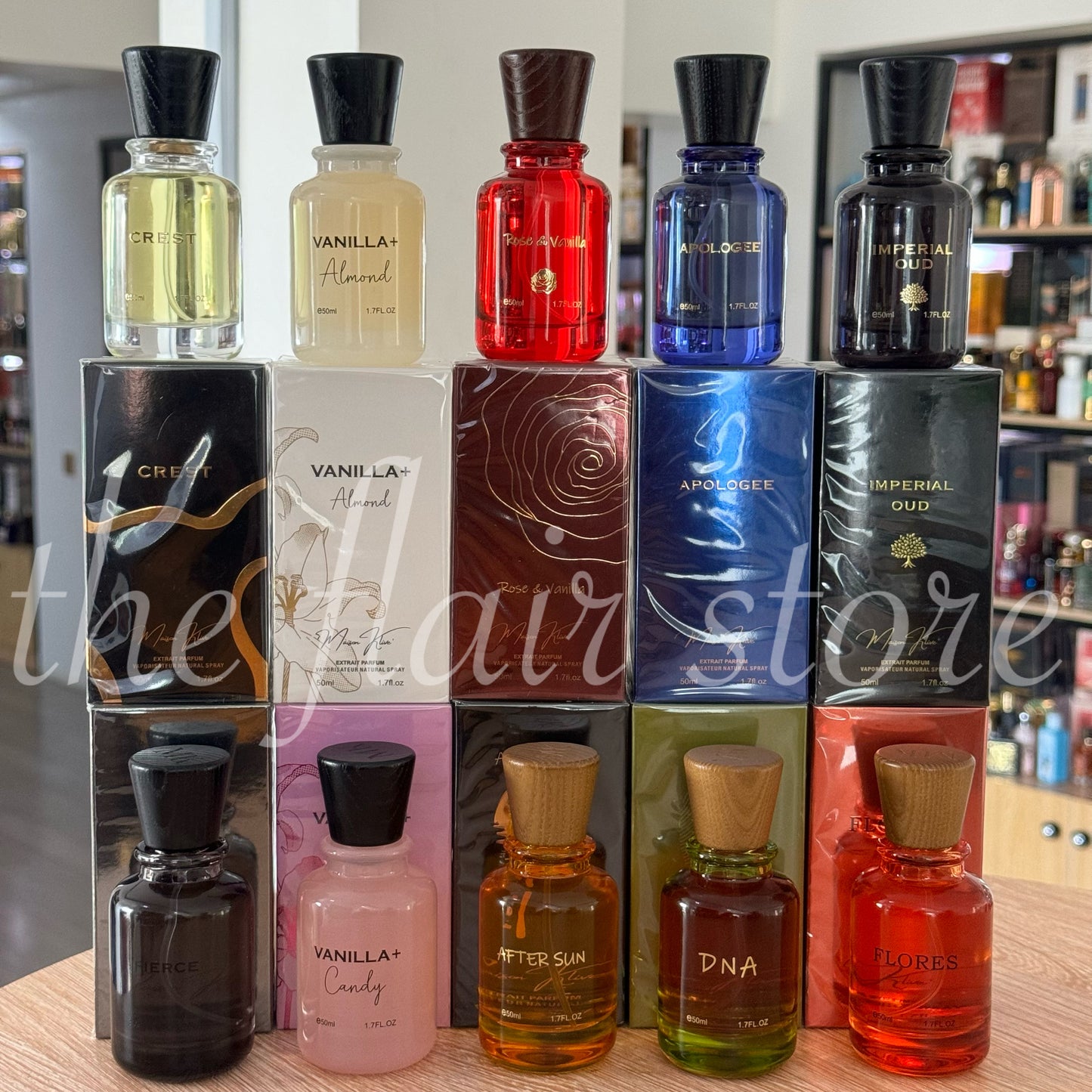 GET 10 MAISON KLIVE FRAGRANCES AT N89,000